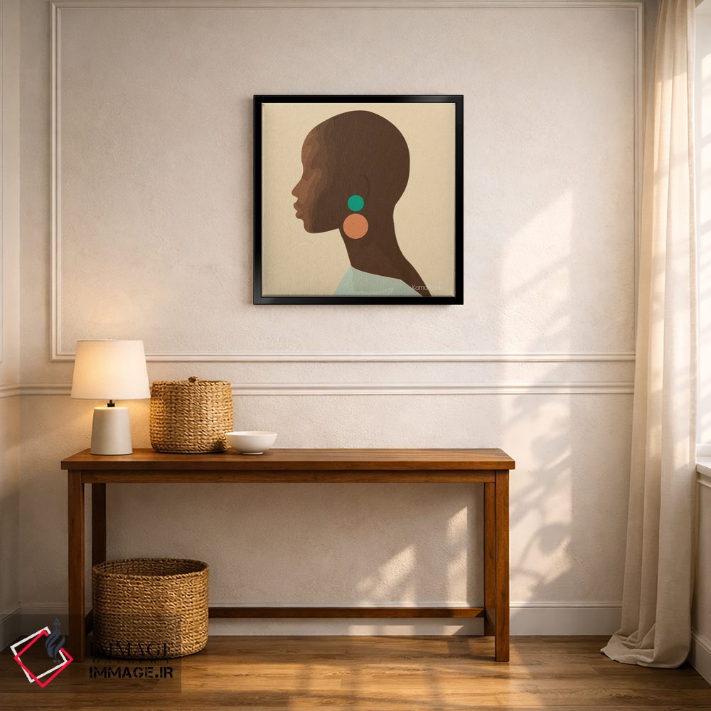 تابلو مینیمال نگاه به جلو اثر کمو فرانک - D6B