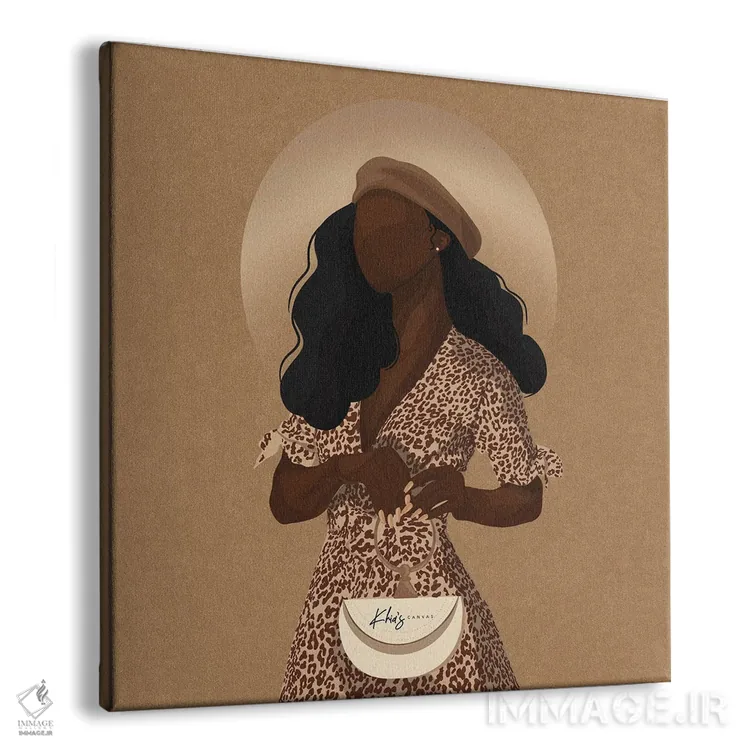 تابلو دکوراتیو مدگرا اثر خیا ای - نمای پرسپکتیو محصول