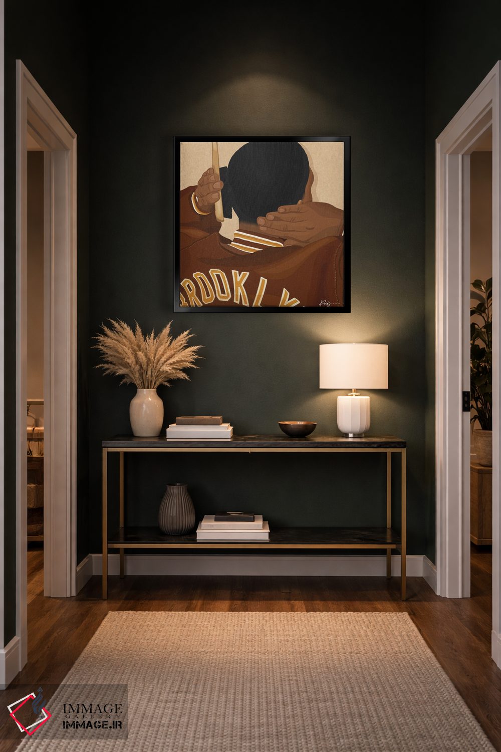 تابلو دکوراتیو برش تازه اثر خیا ای - D6B