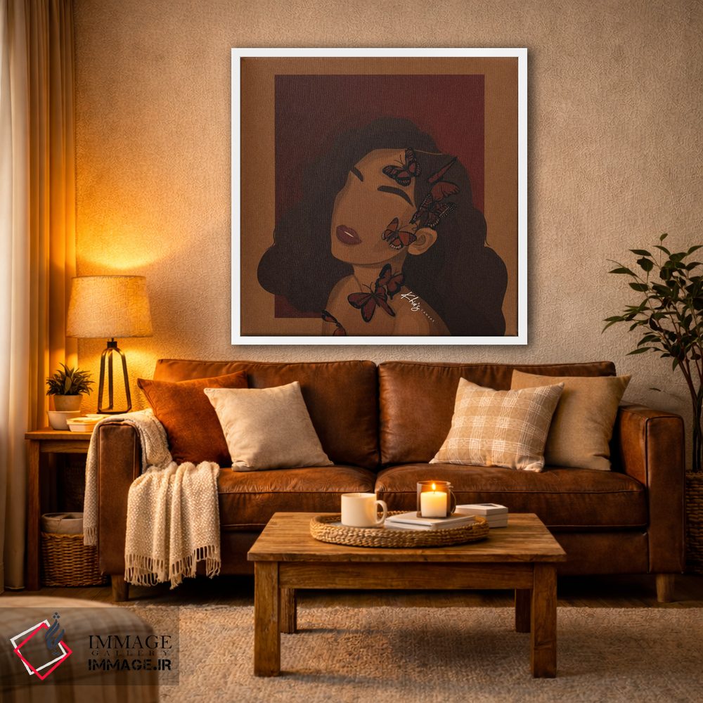 تابلو دکوراتیو پرواز کن اثر خیا ای - D1W