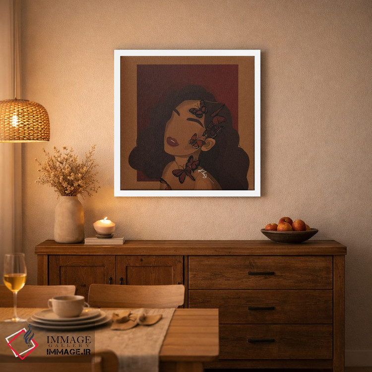 تابلو دکوراتیو پرواز کن اثر خیا ای - D2W