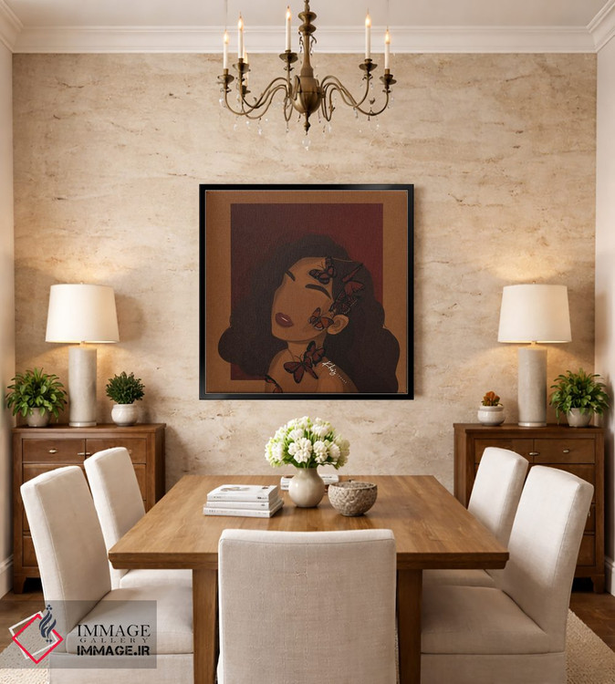 تابلو دکوراتیو پرواز کن اثر خیا ای - D3B