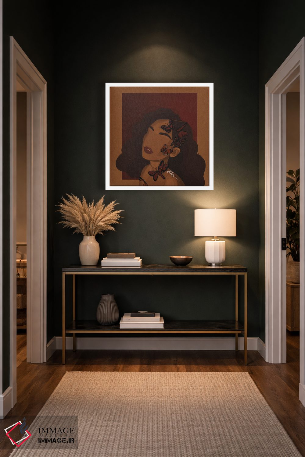 تابلو دکوراتیو پرواز کن اثر خیا ای - D4W