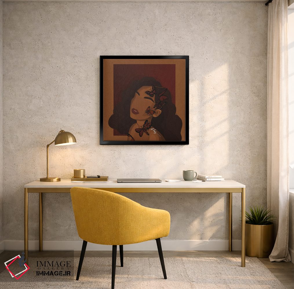 تابلو دکوراتیو پرواز کن اثر خیا ای - D5B