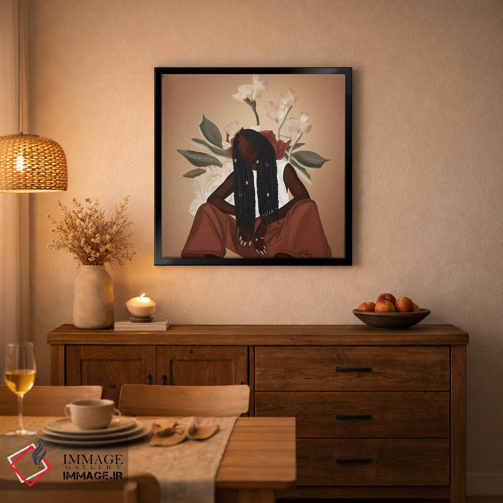 تابلو دکوراتیو روزهای خوب اثر خیا ای - D4B