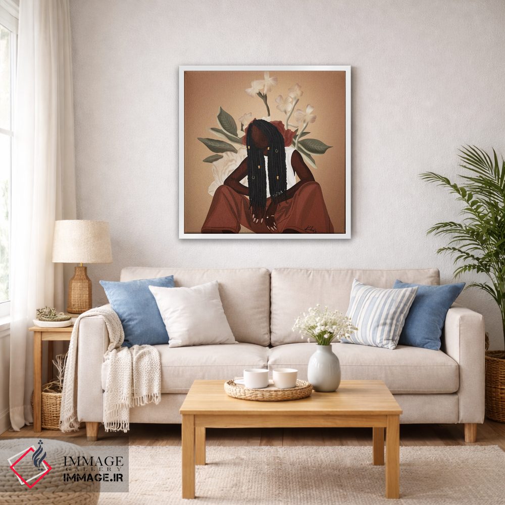 تابلو دکوراتیو روزهای خوب اثر خیا ای - D5W