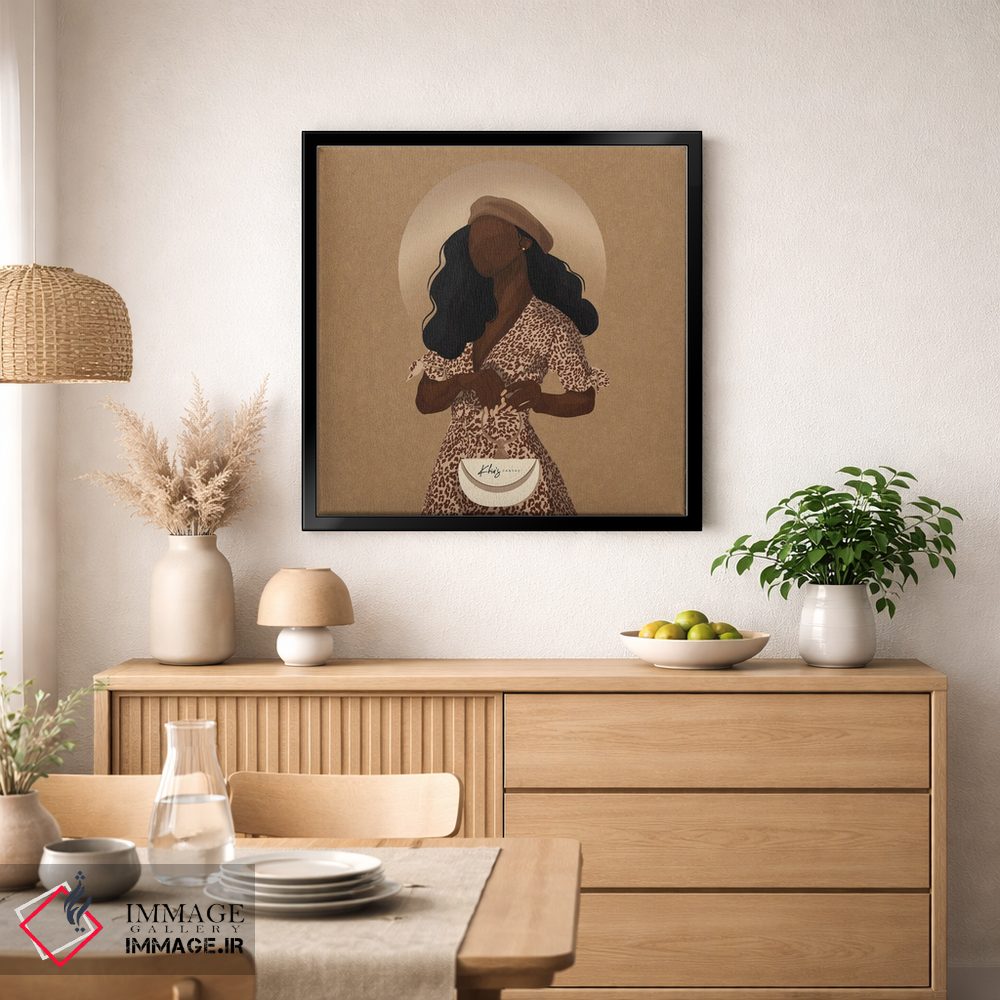 تابلو دکوراتیو مدگرا اثر خیا ای - D1B