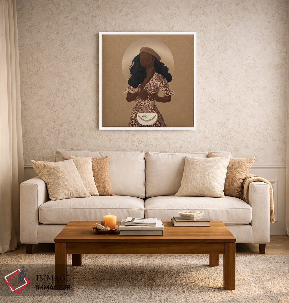 تابلو دکوراتیو مدگرا اثر خیا ای - D4W