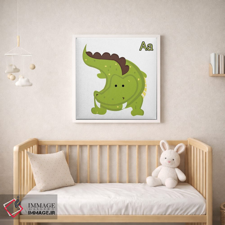 تابلو دکوراتیو A برای تمساح اثر فایو بای فایو کالکتیو - D1W