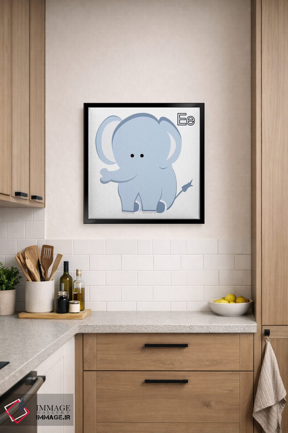 تابلو دکوراتیو E برای فیل اثر فایو بای فایو کالکتیو - D6B