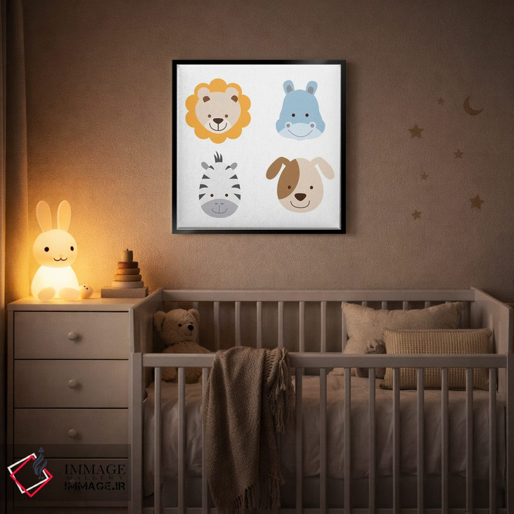 تابلو دکوراتیو مزرعه حیوانات ۲ اثر فایو بای فایو کالکتیو - D3B