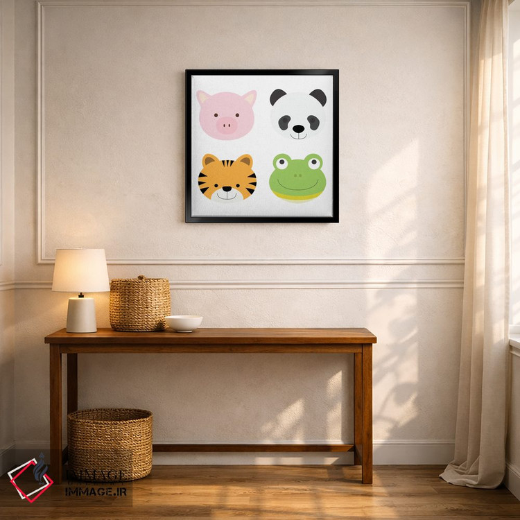تابلو دکوراتیو مزرعه حیوانات ۱ اثر فایو بای فایو کالکتیو - D6B