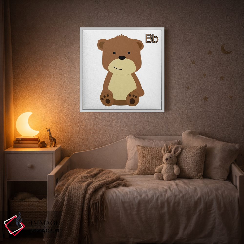 تابلو دکوراتیو B برای خرس اثر فایو بای فایو کالکتیو - D2W