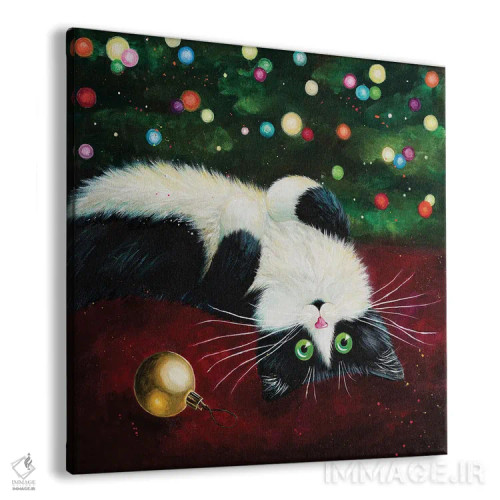 تابلو دکوراتیو گوی های تزئینی اثر کیم هاسکینز - نمای پرسپکتیو محصول