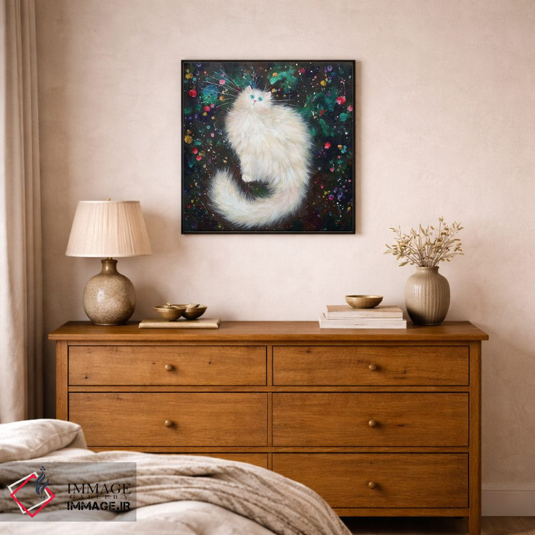 تابلو دکوراتیو گرگ و میش اثر کیم هاسکینز - D1B