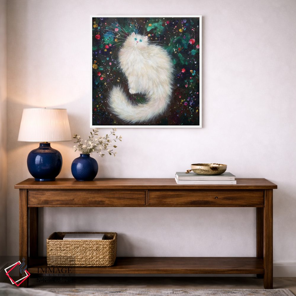 تابلو دکوراتیو گرگ و میش اثر کیم هاسکینز - D3W