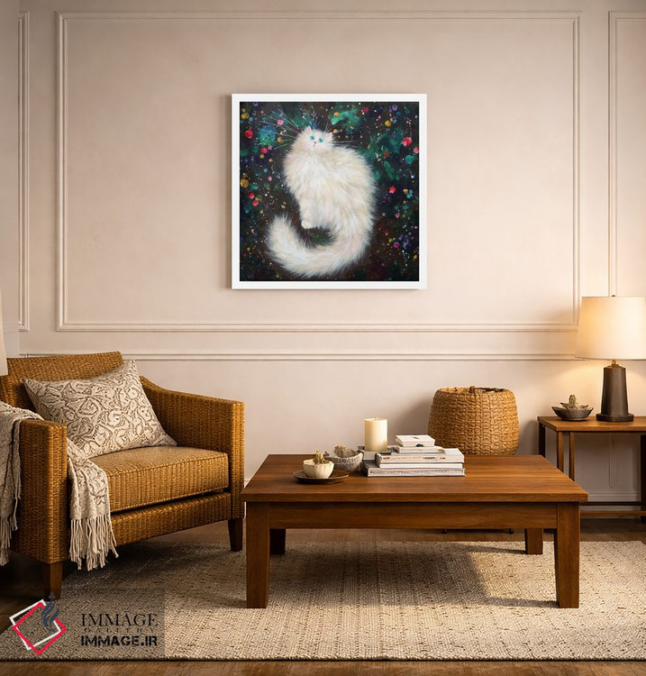 تابلو دکوراتیو گرگ و میش اثر کیم هاسکینز - D5W