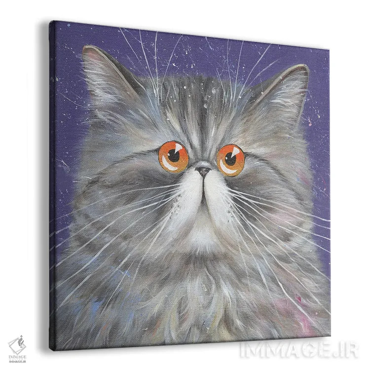 تابلو دکوراتیو سالی اثر کیم هاسکینز - نمای پرسپکتیو محصول