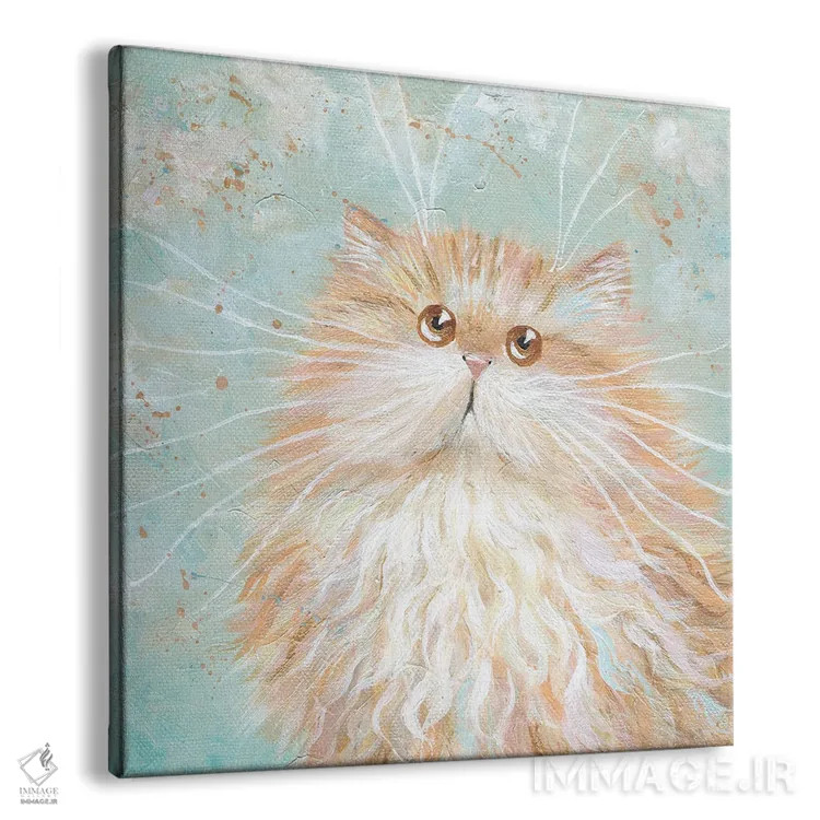 تابلو دکوراتیو فرشته کوچک اثر کیم هاسکینز - نمای پرسپکتیو محصول