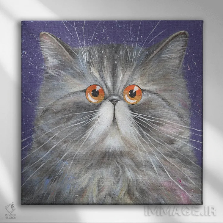 تابلو دکوراتیو سالی اثر کیم هاسکینز - نمای روبهرو روی دیوار