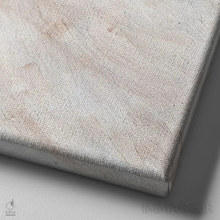 تابلو دکوراتیو دافنه اثر کیم هاسکینز - نمای نزدیک بافت بوم