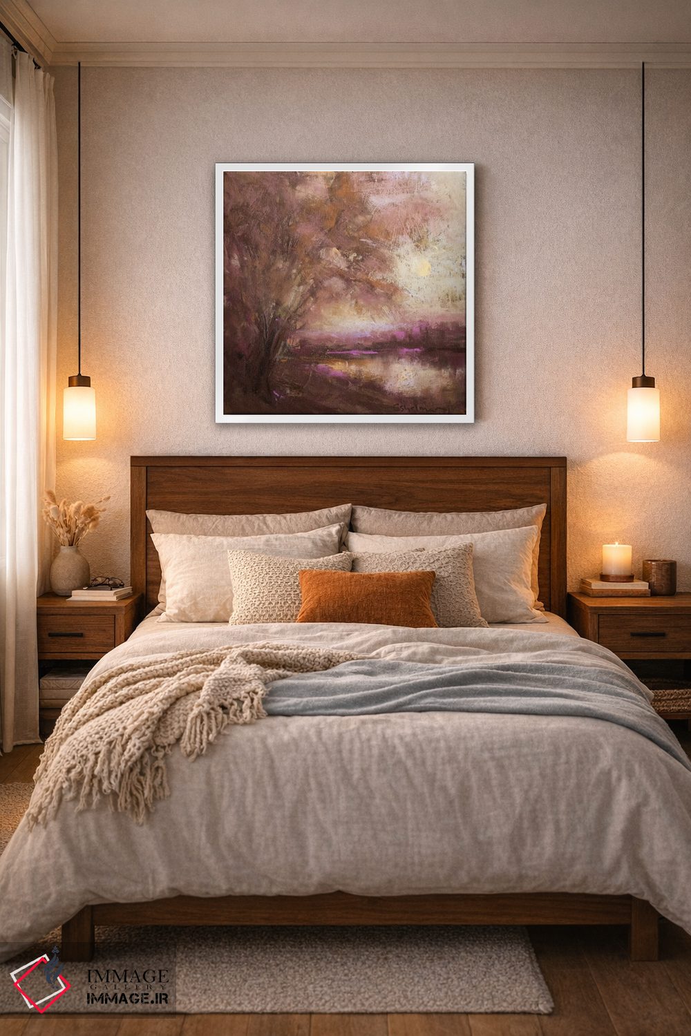 تابلو دکوراتیو عصر اثر کیم اشلمن - D5W