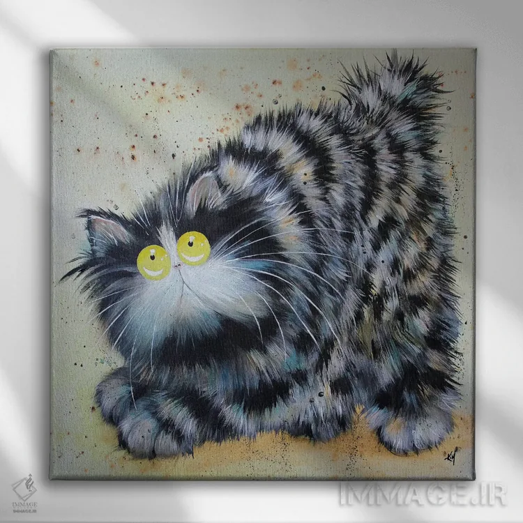 تابلو دکوراتیو فاس اثر کیم هاسکینز - نمای روبهرو روی دیوار