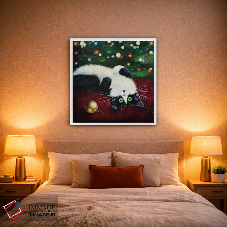 تابلو دکوراتیو گوی های تزئینی اثر کیم هاسکینز - D1W