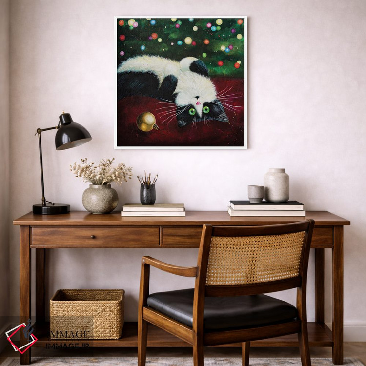 تابلو دکوراتیو گوی های تزئینی اثر کیم هاسکینز - D3W