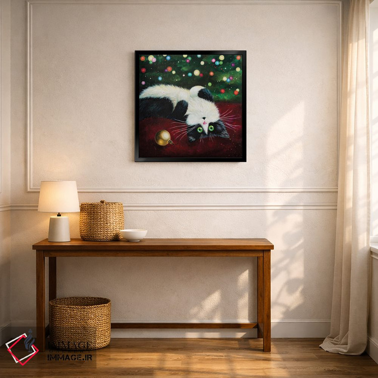 تابلو دکوراتیو گوی های تزئینی اثر کیم هاسکینز - D5B