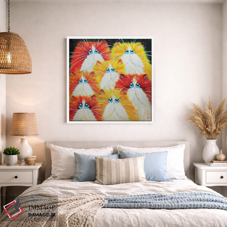 تابلو دکوراتیو جینجراما اثر کیم هاسکینز - D1W