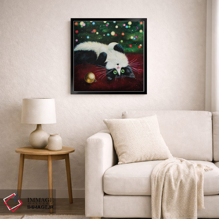 تابلو دکوراتیو گوی های تزئینی اثر کیم هاسکینز - D6B