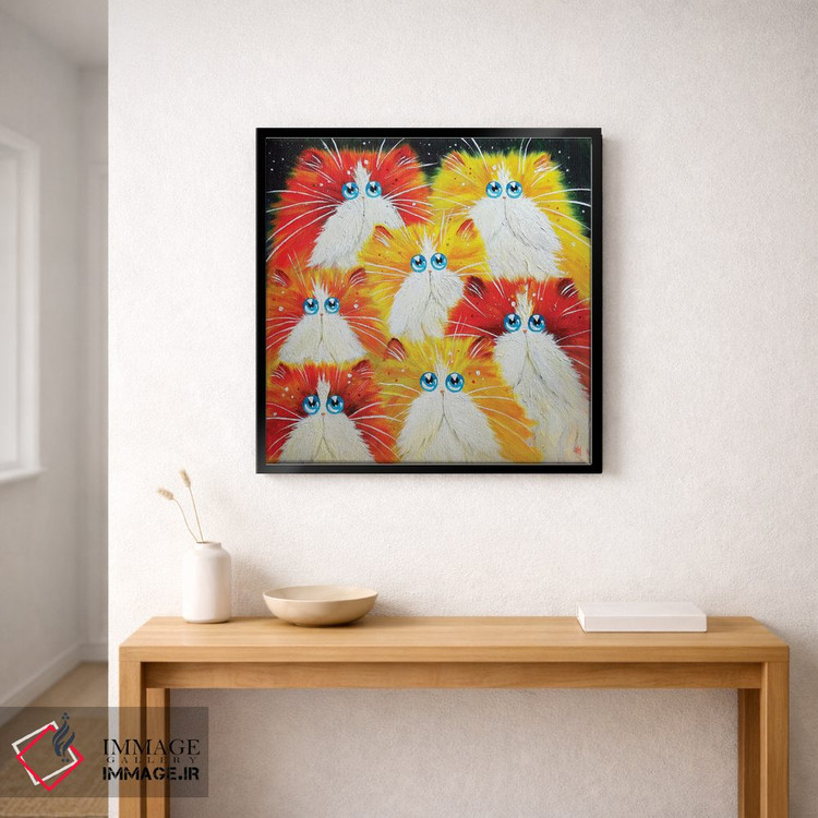 تابلو دکوراتیو جینجراما اثر کیم هاسکینز - D3B