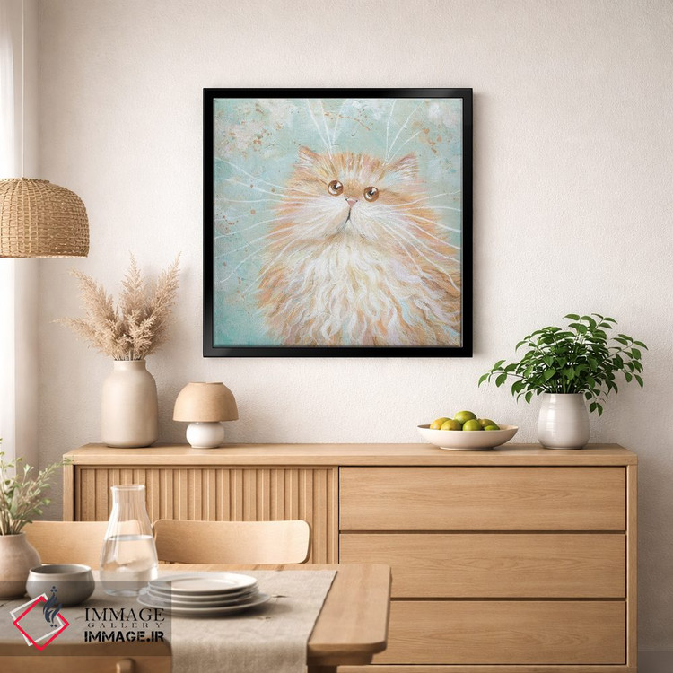 تابلو دکوراتیو فرشته کوچک اثر کیم هاسکینز - D1B