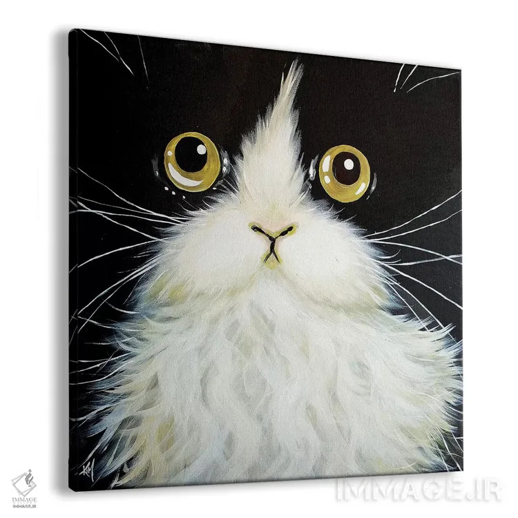 تابلو دکوراتیو گاتولا اثر کیم هاسکینز - نمای پرسپکتیو محصول