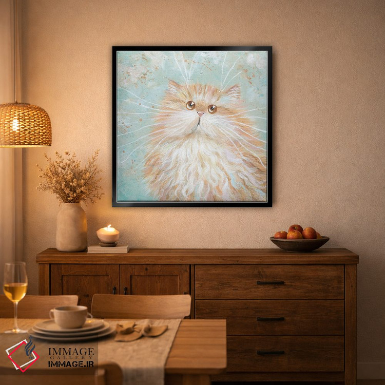 تابلو دکوراتیو فرشته کوچک اثر کیم هاسکینز - D4B