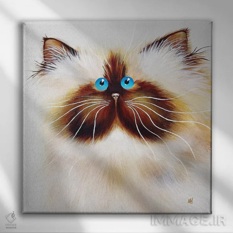 تابلو دکوراتیو گرترود اثر کیم هاسکینز - نمای روبهرو روی دیوار