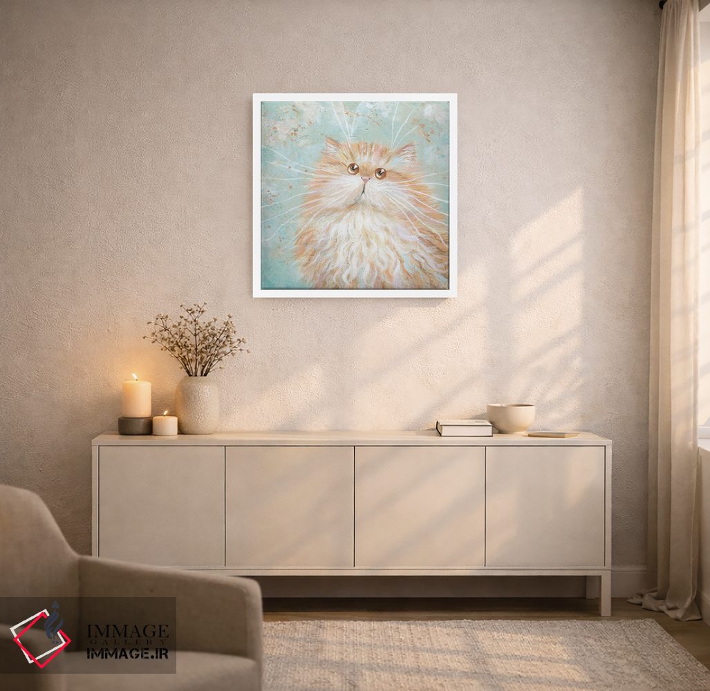 تابلو دکوراتیو فرشته کوچک اثر کیم هاسکینز - D6W