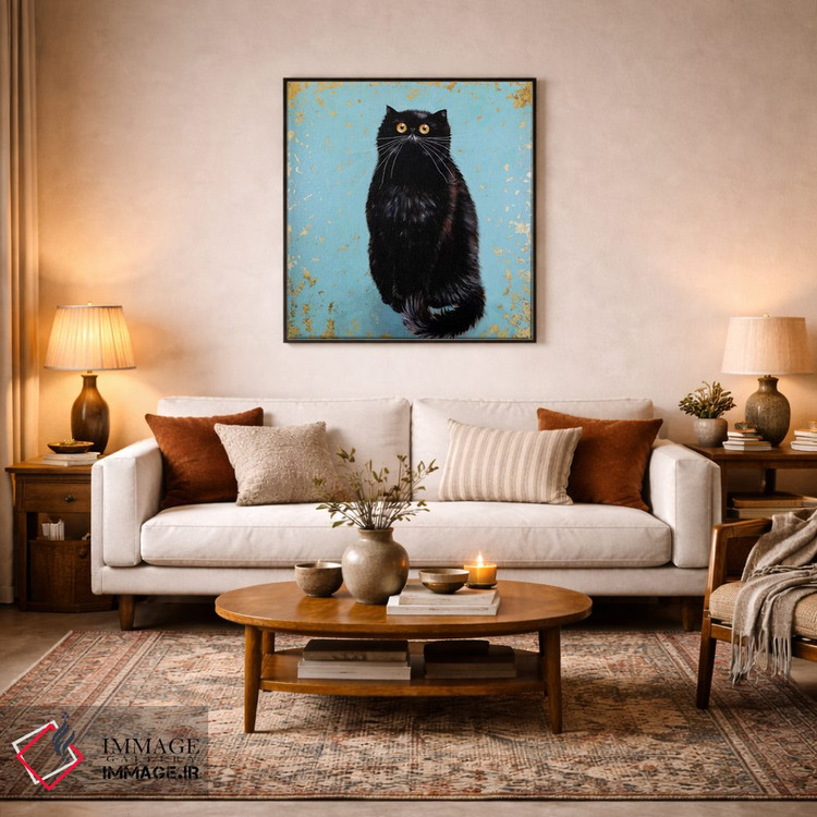 تابلو دکوراتیو هندریکس اثر کیم هاسکینز - D3B