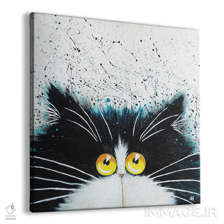 تابلو دکوراتیو اوتیس اثر کیم هاسکینز - نمای پرسپکتیو محصول