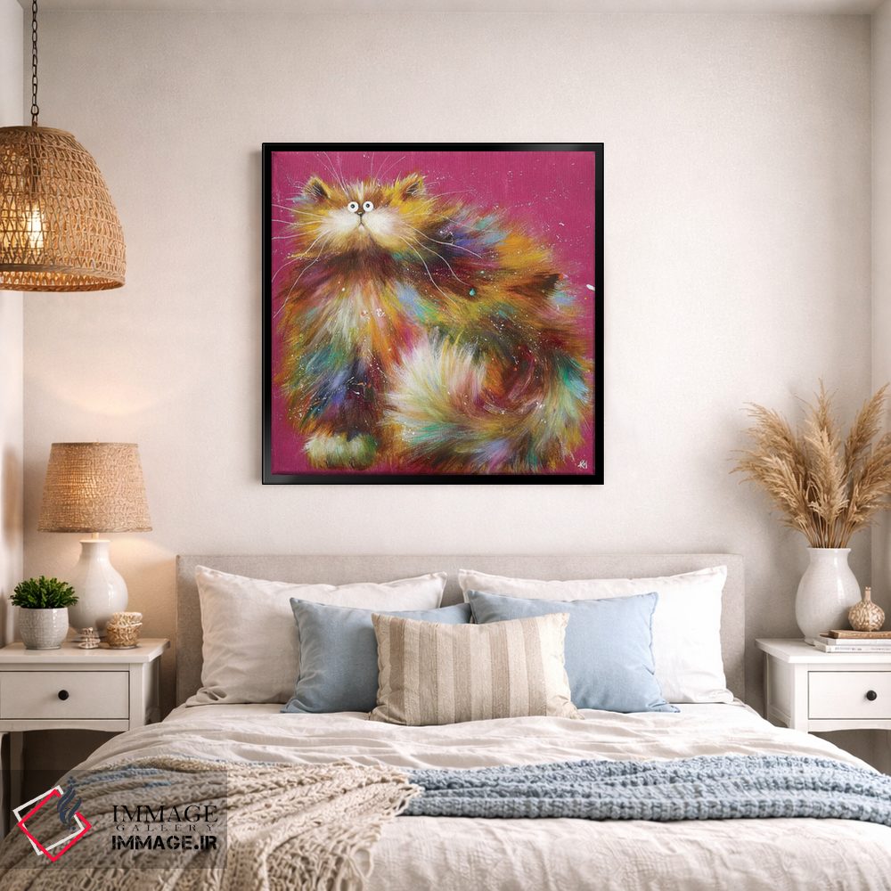 تابلو دکوراتیو نیکرباکر اثر کیم هاسکینز - D1B