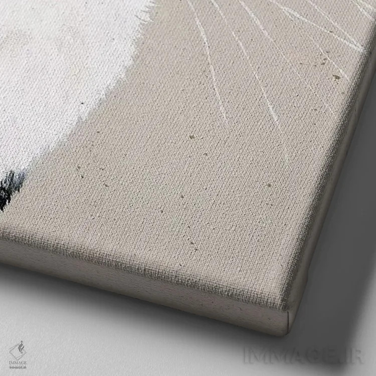 تابلو دکوراتیو مایکلز بیلی اثر کیم هاسکینز - نمای نزدیک بافت بوم