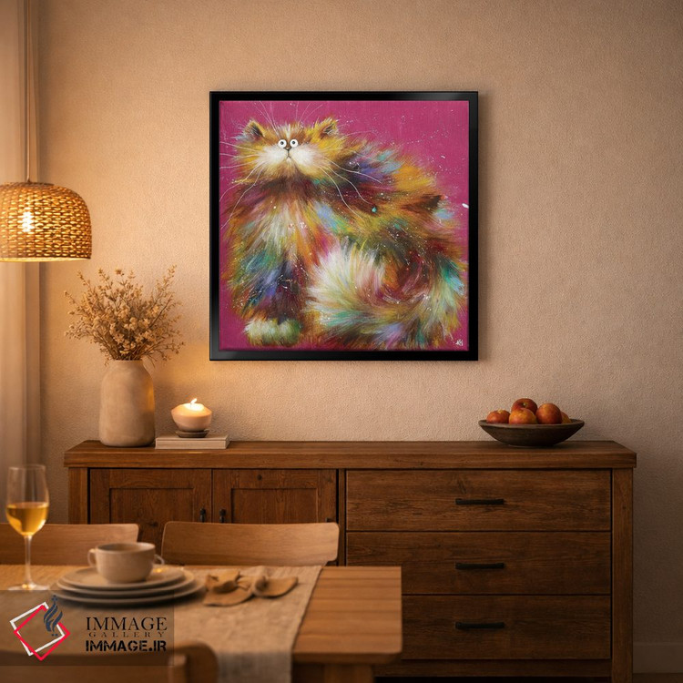 تابلو دکوراتیو نیکرباکر اثر کیم هاسکینز - D4B