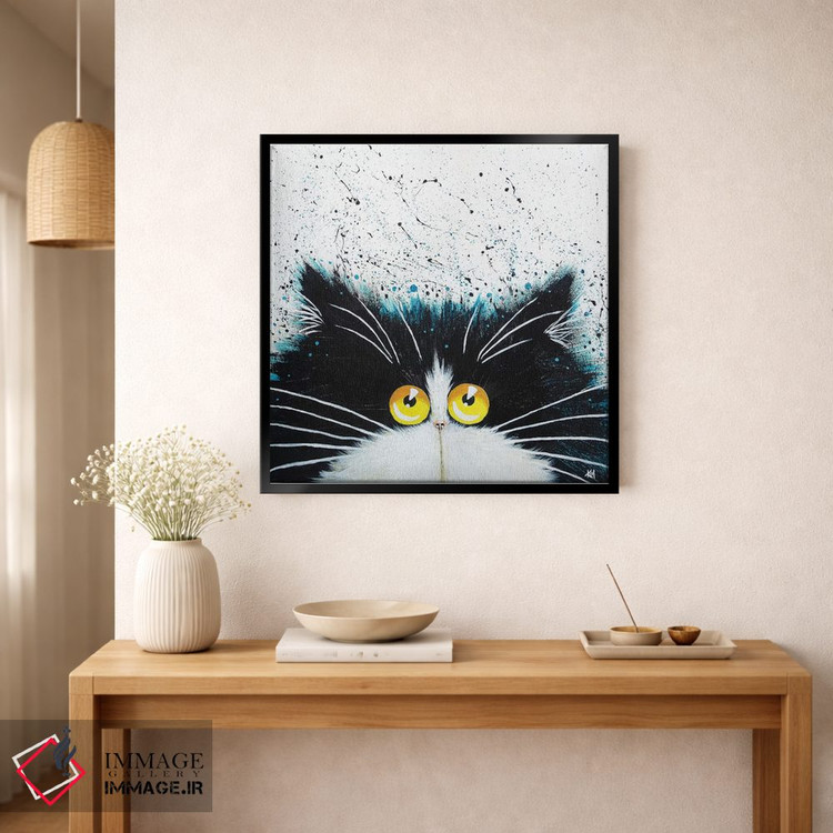 تابلو دکوراتیو اوتیس اثر کیم هاسکینز - D1B