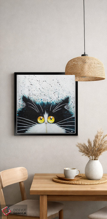 تابلو دکوراتیو اوتیس اثر کیم هاسکینز - D5B