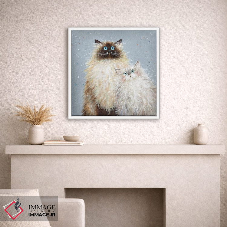 تابلو دکوراتیو سابرینا و سوفی اثر کیم هاسکینز - D1W