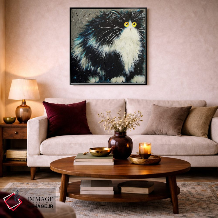 تابلو دکوراتیو برنارد اثر کیم هاسکینز - D4B