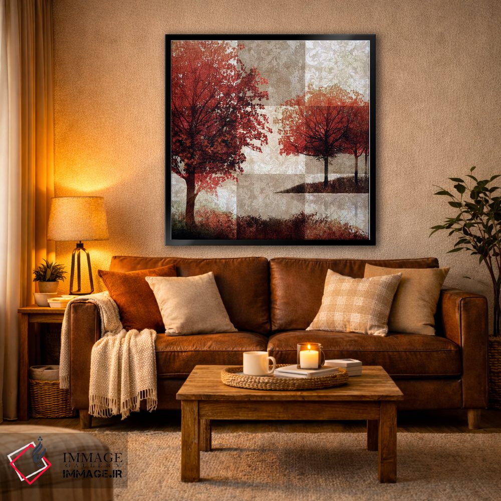 تابلو دکوراتیو دشت های الیسیون اثر کیت مالت - D2B