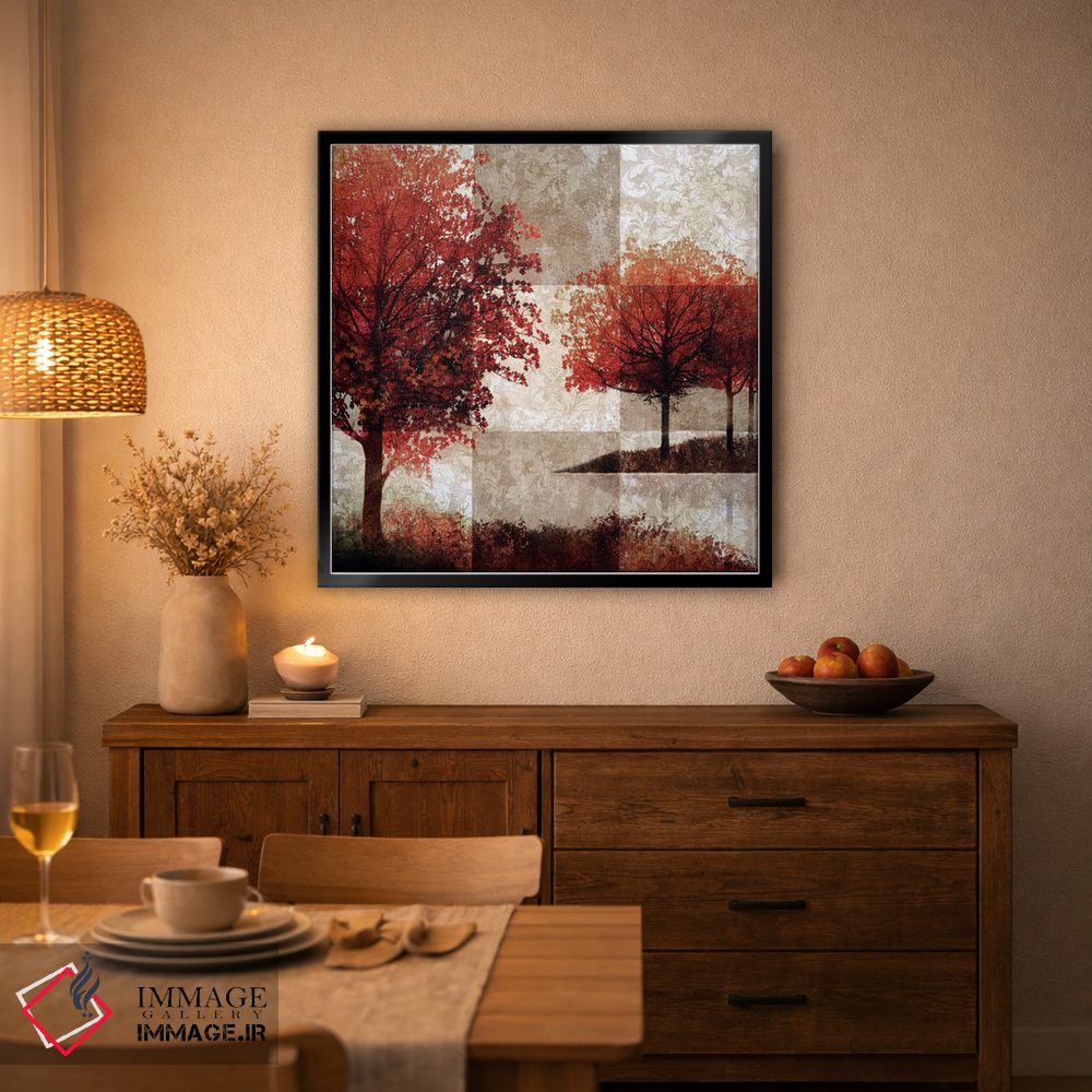 تابلو دکوراتیو دشت های الیسیون اثر کیت مالت - D3B