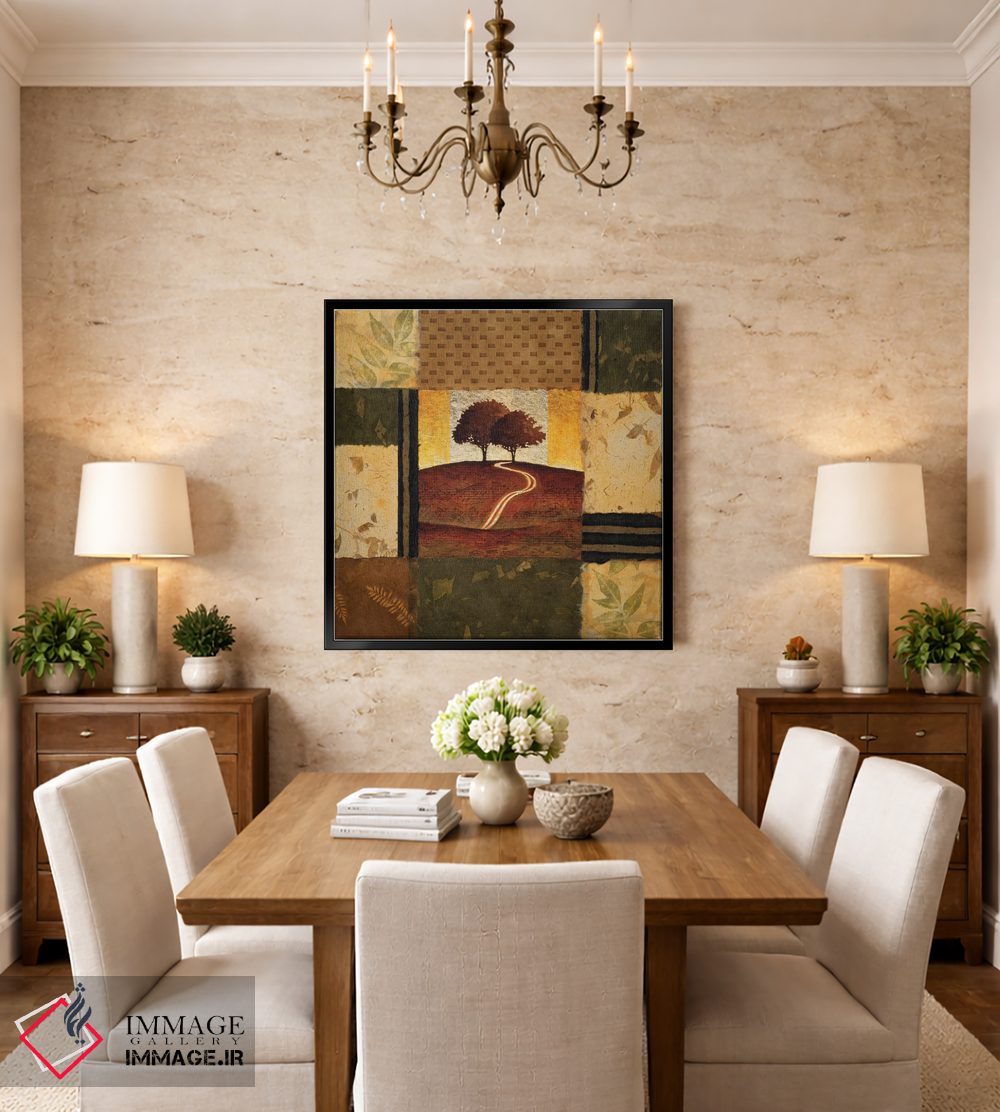 تابلو دکوراتیو آداجیو اثر کیت مالت - D3B